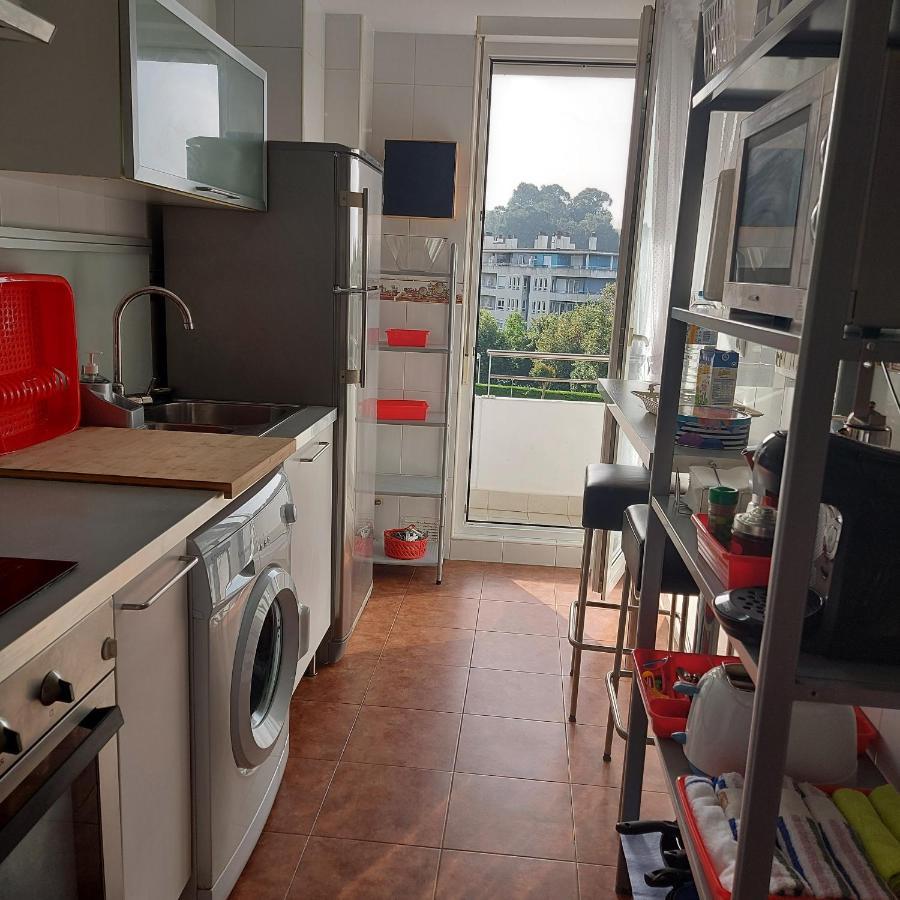 Soleado Piso Con Garaje Y Piscina A 8' Centro Apartman Castro Urdiales Kültér fotó
